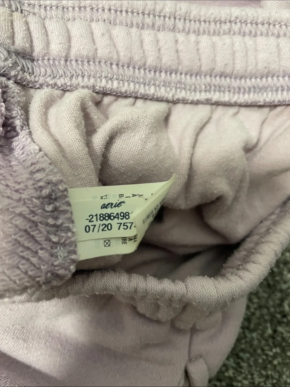 aerie purple matching set